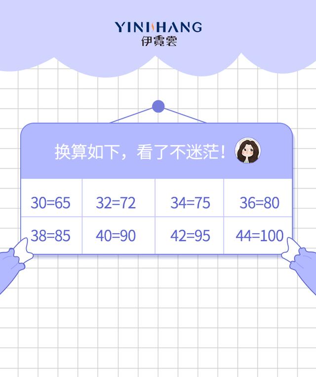 胸罩尺寸表 对照表码和公分怎么计算，胸罩尺寸表 对照表体重