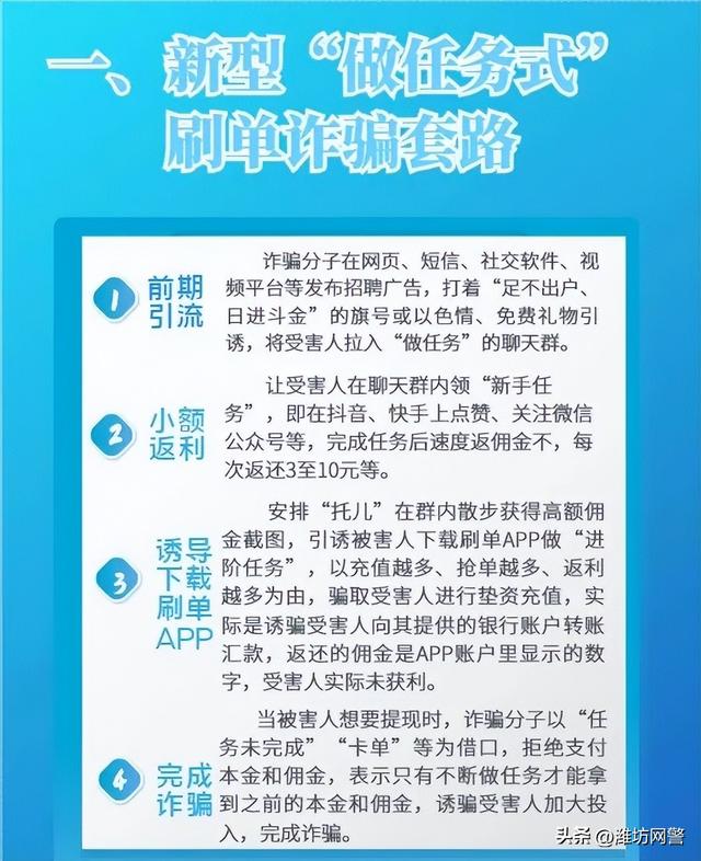 遇到这些五花八门的刷单，请报警！