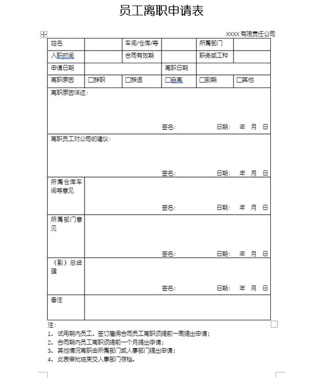 辞职申请书关于个人原因辞职,个人离职申请_简短