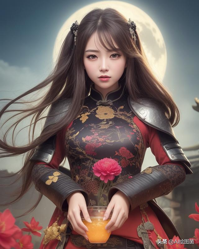 手绘古装美女头像,手绘古装美女头像唯美图片